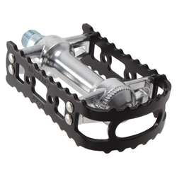 MKS BM-7 pedals, black/silver