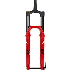 Marzocchi Bomber Z1 27.5" 180mm Grip Sweep-Adj 15QR x 110 44mm Rake Gloss Red Matte Black