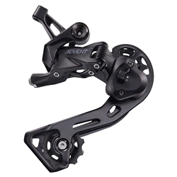 microSHIFT ADVENT Medium Cage Rear Derailleur 9 Speed w/Clutch