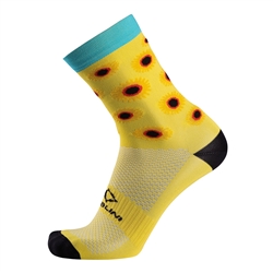 Nalini Funny Socks Sunflowers