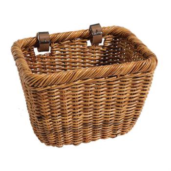 Nantucket Cisco Front Basket, Rectangular Shape Honey