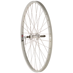 Quality Wheels Value Series Silver Rear Wheel 26"