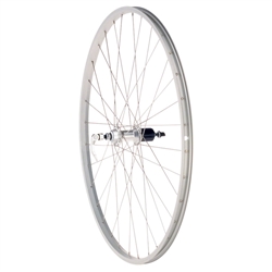 Quality Wheels 700c QR x 130mm Rim Brake HG 10 Rear Wheel