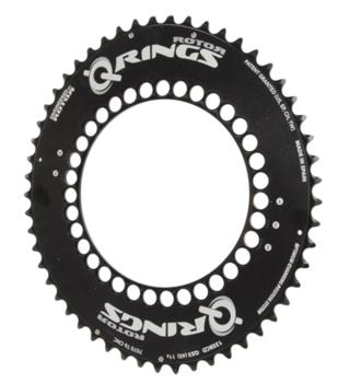 Rotor Q-Rings chainring, Campy-type 135 53t(A) black