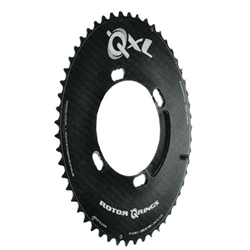 Rotor Q-Rings chainring, 9000/6800 4-arm 110 46-54t black