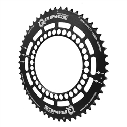 Rotor Q-Rings chainring, triple 130 53t black