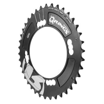 Rotor QX2 chainring, 104 38t black