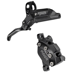 SRAM Maven Silver Disc Brake and Lever Black A1