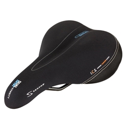 Serfas DDL-200 Dual Density Women’s Comfort Saddle w/ Lycra Cover