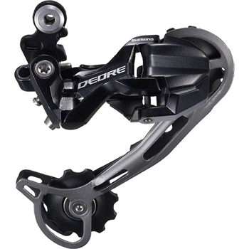 Shimano Deore M592-SGS 9-Speed Long Cage Shadow Rear Derailleur Black