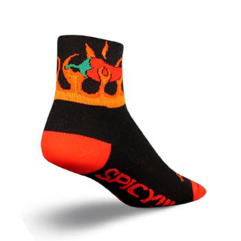 SockGuy Spicy Bike Socks