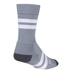 SockGuy SGX Trailhead New School Grey 7"