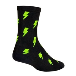 SockGuy SGX Lit Black Socks