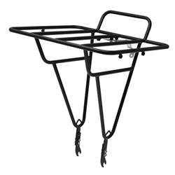 Soma Deluxe Porteur front cargo rack - black