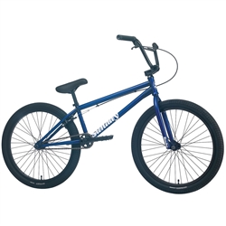 Sunday Model C 24" BMX Bike Translucent Blue