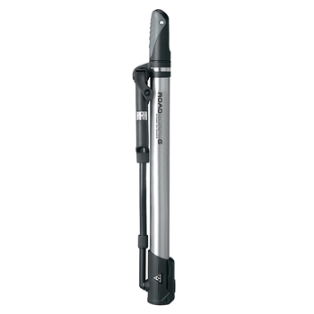 Topeak Road Morph Frame Pump with Gauge Silver/Black