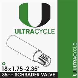 Ultracycle 18x1.75-2.35 Tube Schrader Valve