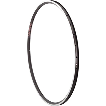 Velocity A23 Rim 700c 28h w/MSW Black