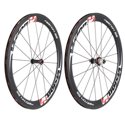 Vision Metron 55 clincher wheelset, 700c (S 9-11) F/R