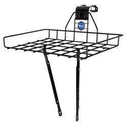 Wald 257 Ewald's Multi-Fit Front Rack: Gloss Black