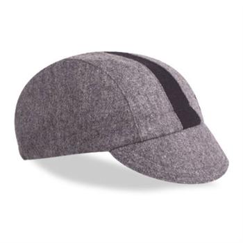 Walz Wool Cycling Cap Grey/Black Stripe