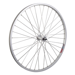 Wheel Master 26" Alloy Mountain Single Wall Front Wheel Silver