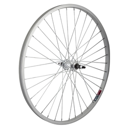 Wheel Master 26" Alloy Mountain Single Wall Rear Wheel Silver