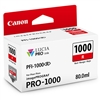 Canon PFI-1000 R LUCIA PRO Red Ink Tank (80ml)