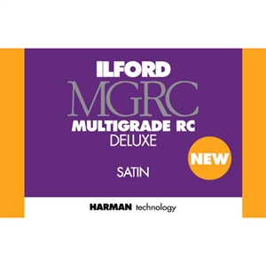 Ilford MULTIGRADE RC Deluxe Paper (Satin, 8x10in., 100 Sheets)