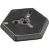 Manfrotto 130-14 Hexagonal Quick Release Plate (Flat Bottomed) with 1/4"-20 Screw