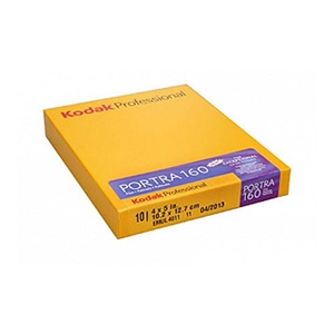 Kodak 4 x 5" Portra 160 Color Film (10 Sheets)