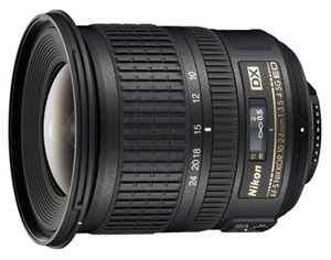 Nikon AF-S DX Nikkor 10-24mm f/3.5-4.5G ED Lens