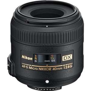 Nikon AF-S Micro Nikkor 40mm f/2.8G DX Lens