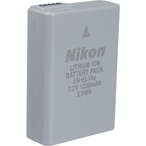 Nikon EN-EL14a Rechargeable Lithium-Ion Battery