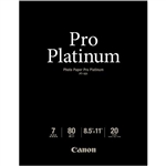 Canon PT-101 Pro Platinum Photo Paper 8.5x11 (20 sheets)