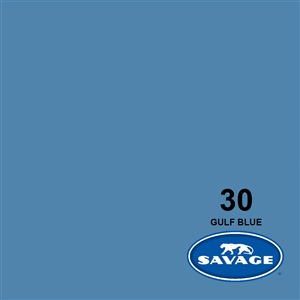 Savage Gulf Blue Seamless Background 53in x 36ft