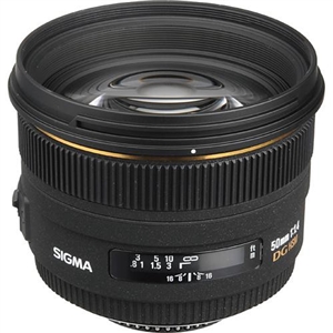 Sigma 50mm f/1.4 EX DG HSM Lens for Nikon F