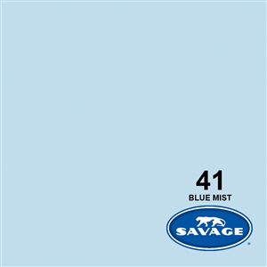 Savage Widetone Seamless Background Paper (#41 Blue Mist, 53in x 36ft)