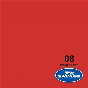 Savage Primary Red Seamless Background 107in x 36ft