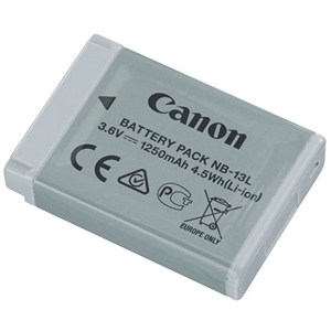 Canon NB-13L Lithium-Ion Battery Pack (3.6v, 1250mAh)