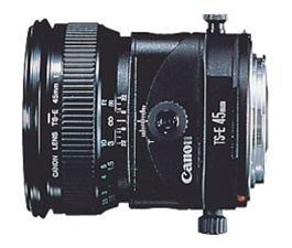 Canon EF 45mm TILT SHIFT f2.8