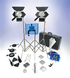 500W LOWEL OMNI 3 LIGHT KIT