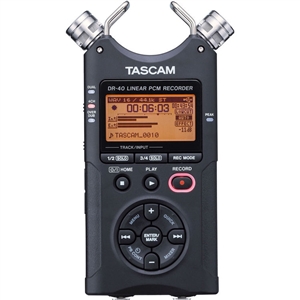 Tascam DR-40 4-Track Handheld Digital Audio Recorder