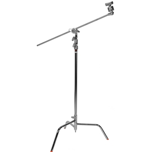 C STAND 40",BASE,EXT.ARM W/GRIP HEAD