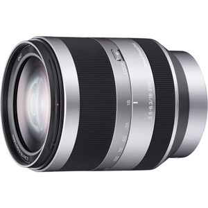 Sony 18-200mm f/3.5-6.3 OSS E-Mount Zoom Lens for NEX Camera (Silver)