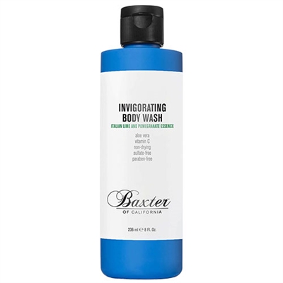 Baxter of California Invigorating Body Wash Italian Lime & Pomegranate Essence 8oz / 236ml