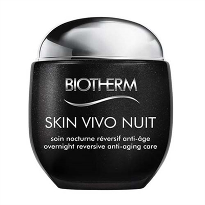 Biotherm Skin Vivo Nuit Overnight Reversive Anti-Aging Care All Skin Types 1.69oz / 50ml