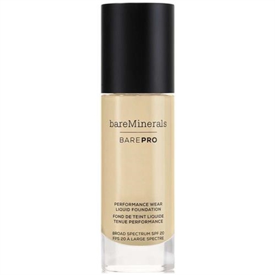 BareMinerals BarePro 24 HR Liquid Foundation SPF 20 Warm Light 07 1oz / 30ml