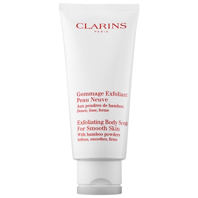 Clarins Exfoliating Body Scrub For Smooth Skin With Bamboo Powders 6.9oz / 200ml