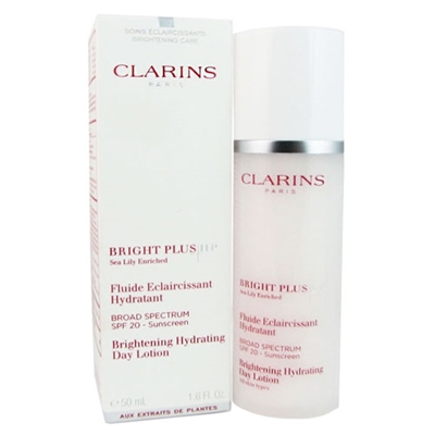 Clarins Bright Plus Brightening Hydrating Day Lotion SPF 20 50ml / 1.7 oz